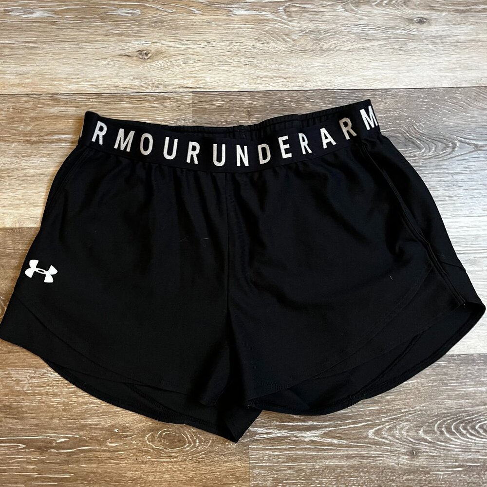 Black Under Armour Athletic Shorts